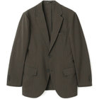 【BLACK LINE】【春夏】2釦シングルジャケット/カーキ