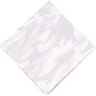 【発送在庫あり】【日本製】ハンカチ/コットン(綿)100%/ホワイト＆ライトグレー×カモフラ