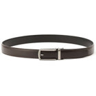 【フリーアジャスト仕様/5mm間隔/32段階】バックルベルト 2.9cm幅/ブラウン(ウエスト91cmまで対応)