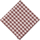 【発送在庫あり】【日本製】ハンカチ/コットン(綿)100%/ブラウン×チェック