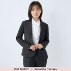 【SUIT SELECT×Samantha Thavasa】【年間】2釦ジャケット/究極のブラック/4S/マシンウォシャブル