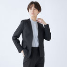 【WEB限定/OUTLET】【SL】【年間】1釦カラーレスジャケット/ブラック/ウォッシャブル