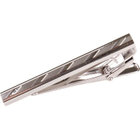 ネクタイピン タイクリップ 50mm×5mm/シルバー