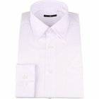 【WEB限定/OUTLET】【BLACK LINE】【形態安定】レギュラードレスワイシャツ/ホワイト×ブロード