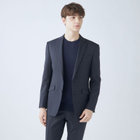 【KSW】【年間】2釦シングルスーツ 0タック/ネイビー/※裾上げ必要