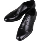 【SL】ストレートチップドレスシューズ/ブラック/革 /セメント製法