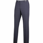 【WEB限定/OUTLET】【SLIM TAPERED】【春夏】4S 0タックテーパードパンツ/ネイビー×チェック/ウォッシャブル