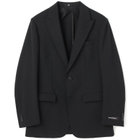 【BLACK LINE】【春夏】2釦シングルジャケット/ブラック×シアサッカー/NEW ZEALAND WOOL MIX Super100’s