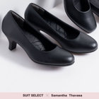 【SUIT SELECT×Samantha Thavasa】究極のパンプス/ブラック/5.0㎝ヒール