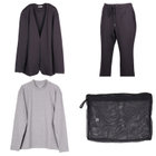 【WEB限定/OUTLET】【発送在庫あり】【RBC】【長袖】Remote Pack Suit/ノーカラージャケット・パンツ・Tシャツ・ウォッシャブルネット(4点セット)/ネイビー