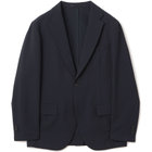 【BLACK LINE】【春夏】2釦シングルジャケット/ネイビー×シアサッカー