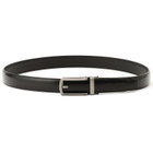 【フリーアジャスト仕様/5mm間隔/32段階】バックルベルト 2.9cm幅/ブラック(ウエスト94cmまで対応)