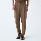 RBC】【春夏】2タックテーパードパンツ/ブラウン/ドローコード