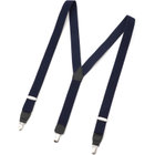 Y型サスペンダー クリップ式 3.0cm幅/ネイビー（SUS24TH-MU-NV_S
