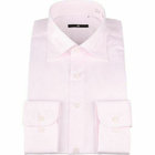 【WEB限定/OUTLET】【発送在庫あり】【BL】【形態安定】ワイドカラードレスワイシャツ/ペールピンク×ドビーストライプ