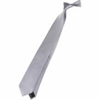 【SL】シルクシャドーストライプ 慶事対応 ネクタイ 8.0cm幅/シルバー