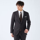 SUITS SELECT 【秋冬】ジャケット/パンツ/ブラウン SLIM TAPERED_2】【春夏】2釦シングルスーツ 0タック/ブラウン