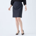 【就活.】【年間】【BL】タイトスカート/ネイビー/ウエストシャーリング/ウォッシャブル＆ストレッチ