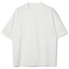 【WEB限定/OUTLET/汚れ・キズ等有】【RBC/五分袖】プレミアムコットンTシャツ /  クルーネック / ホワイト