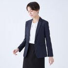 【WEB限定/OUTLET】【RELAX TAPERED】【年間】1釦ジャケット/ネイビー×ソリッド/ウォッシャブル