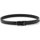 【フリーアジャスト仕様/5mm間隔/32段階】バックルベルト 2.5cm幅/ブラック(ウエスト94cmまで対応)