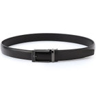 【フリーアジャスト仕様/5mm間隔/32段階】バックルベルト 2.9cm幅/ブラック(ウエスト94cmまで対応)