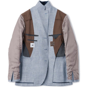 CLASSICO TAPERED】【春夏】リネンウールワイドラペル3釦段返り CLASSICO TAPERED】【春夏】リネンウールワイドラペル3釦段返り