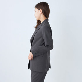 SL】【年間】2釦シングルパンツスーツ/グレー/ウォッシャブル