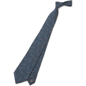 発送在庫あり】【SL】シルクブレンド小紋ネクタイ 8.0cm幅/ワイン