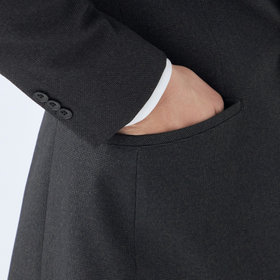 SLIM TAPERED_2】【秋冬】2釦シングルスリーピーススーツ 0