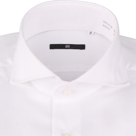 BL-3】【形態安定】ホリゾンタルワイドドレスワイシャツ/ホワイト 