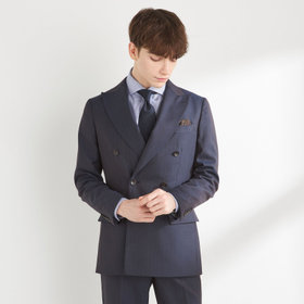 CLASSICO TAPERED】【年間】3釦段返りシングルスリーピーススーツ 2