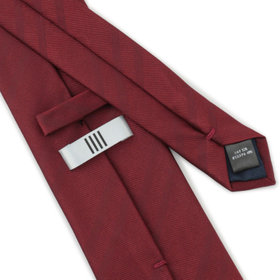 SILVER LINE】シルクブレンドシャドーストライプネクタイ 8.0cm