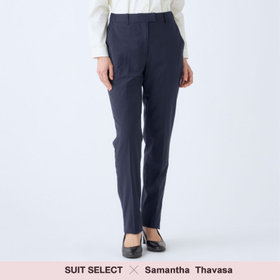 Sプラス サイドストライプ カジュアルパンツ SUIT SELECT×Samantha Thavasa】【年間】ストレートパンツ/究極