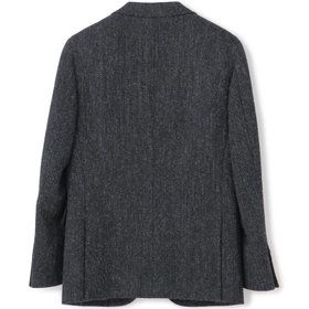 CLASSICO TAPERED】【秋冬】ウール2釦ジャケット/ダークグレー CLASSICO TAPERED】【秋冬】ウール2釦ジャケット/ダークグレー