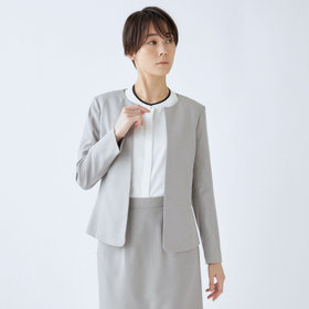 【SL】【年間】キーカラージャケット/グレー/ウォッシャブル