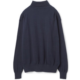 RBC】【秋冬】コットンタートルネックニットセーター/ネイビー（G-BSTR