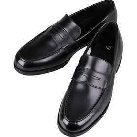 【BL】ローファードレスシューズ/ブラック/牛革(LWG)/マッケイ製法/Vibram