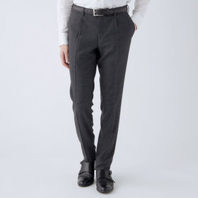 CLASSICO TAPERED】【秋冬】ウール 1タックテーパードパンツ