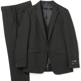 SLIM TAPERED_2】【秋冬】2釦シングルスリーピーススーツ 0