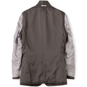 CLASSICO TAPERED】【秋冬】2釦シングルスーツ 1タック/ブラウン