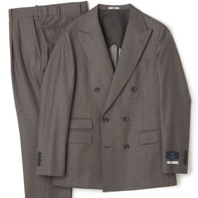 CLASSICO TAPERED】【春夏】6釦2掛けダブルスーツ 2タック/ネイビー