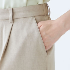 SL】【年間】ガウチョパンツ/ベージュ/ウォッシャブル（723106SS