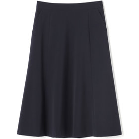 【SL】【年間】セミフレアスカート/ネイビー/ウォッシャブル