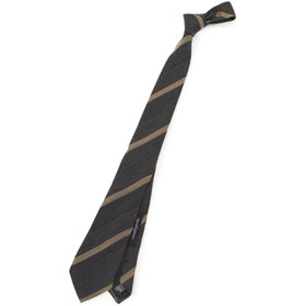 KAPITAL 羽根模様 ネクタイ　ベージュゴールド ネクタイ 絹100% シャイニーサテン ビジネス フォーマル(950