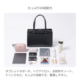 SUIT SELECT × Samantha Thavasa】コラボバッグ/ブラック（SM02-BK_X