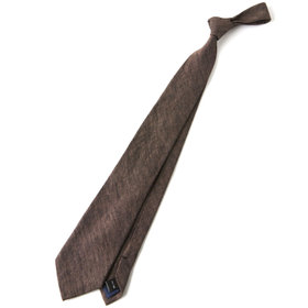 発送在庫あり】【SL】シルクペイズリーネクタイ 8.5cm幅/ブラウン