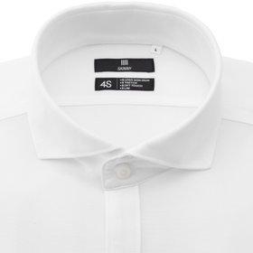 【美品】7枚セット i-shirt 半袖シャツ ホワイト サイズ47 ワイシャツ・ネクタイ3本同時購入1100円引き対象商品 半袖