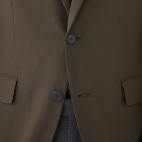 CLASSICO TAPERED】【春夏】2釦シングルジャケット/カーキ CLASSICO TAPERED】【春夏】2釦シングルジャケット/カーキ