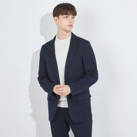 未使用級✨SUIT SELECT セットアップ ストライプ ブラック AB8 スーツ／2つボタン／カラーストライプ／IZ01 | SUIT SQUARE